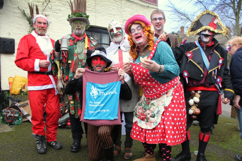 Wantage Mummers, lively performers of a historic, local traditional play